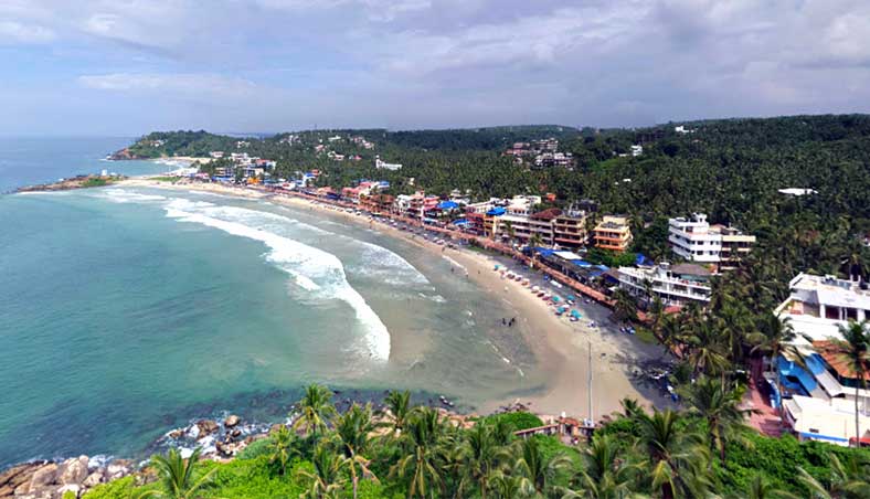 Kovalam beach - 35min. drive