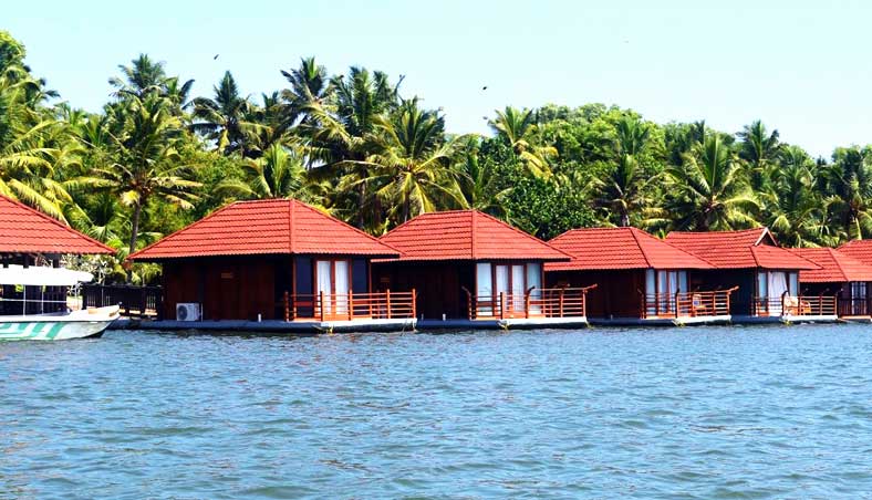 Floating resort, Poovar - 30mis. drive