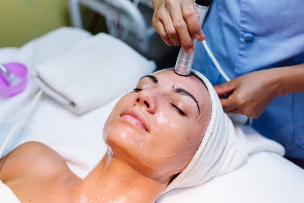 Hydrafacial treatment